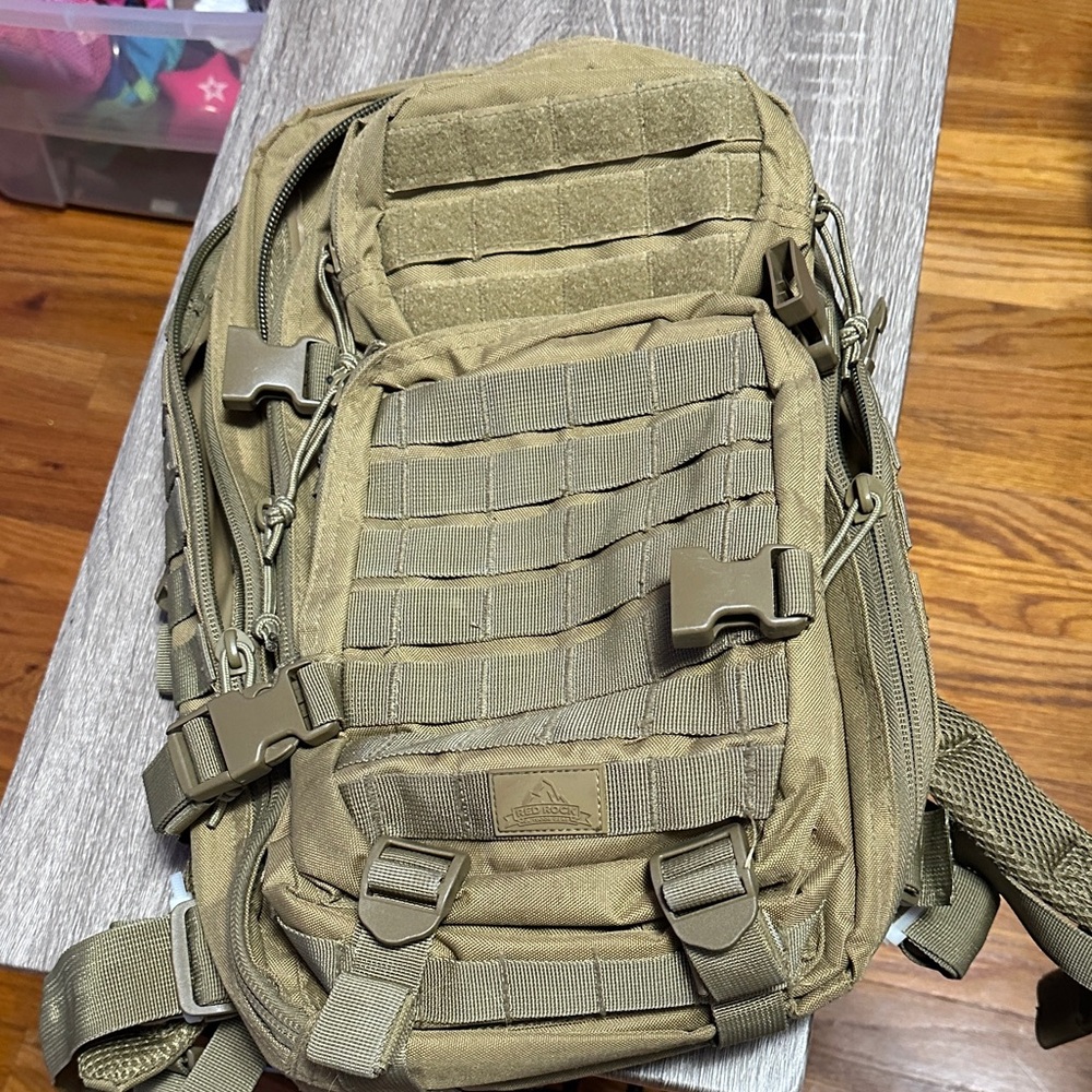Tactical Tan Backpack